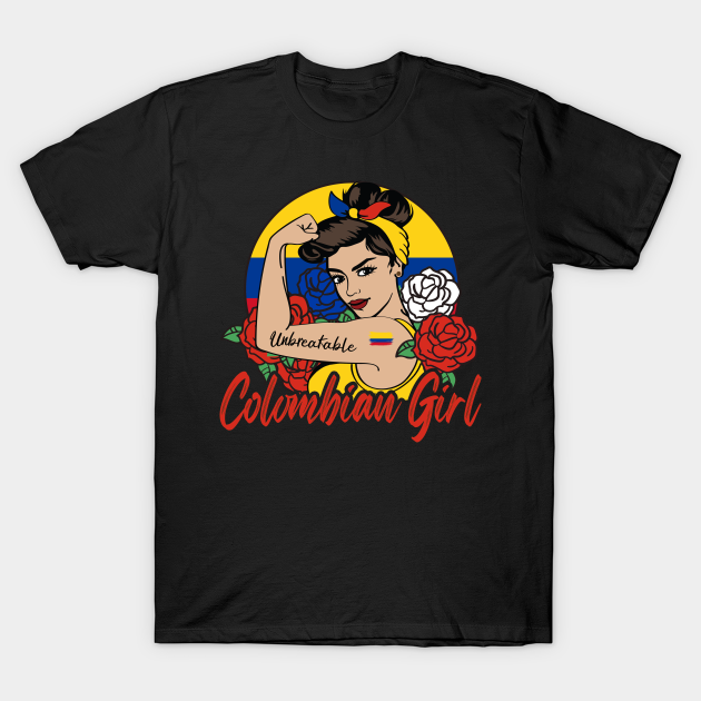 Colombian Girl Colombian Girl T Shirt Teepublic 2248